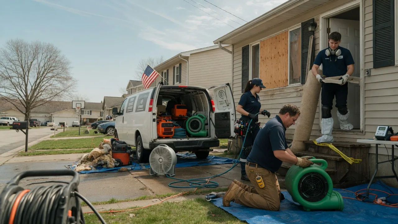 Water Damage Restoration in Robbins, IL near me